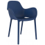 Кресло пластиковое Vondom Sabinas Basic полипропилен, стекловолокно синий нави Фото 2