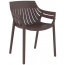 Лаунж-кресло пластиковое Vondom Spritz Basic полипропилен, стекловолокно бронзовый Фото 3