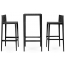 Комплект барной мебели Vondom Spritz Basic полипропилен, стекловолокно черный Фото 3