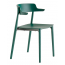 Кресло деревянное PEDRALI Nemea алюминий, ясень, фанера зеленый Фото 1