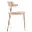 Кресло деревянное PEDRALI Nemea алюминий, ясень, фанера беленый ясень Фото 2