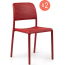 Комплект пластиковых стульев Nardi Bora Bistrot Set 2 стеклопластик красный Фото 2