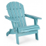 Лаунж-кресло деревянное складное Garden Relax Filadelfia акация голубой Фото 3