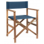 Кресло деревянное складное Garden Relax Noemi Director акация, полиэстер коричневый, синий Фото 4