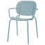 Кресло металлическое Scab Design Si-Si Dots сталь голубой Фото 5