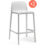 Комплект пластиковых полубарных стульев Nardi Lido Mini Set 2 стеклопластик белый Фото 1