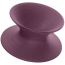 Кресло-юла пластиковое Magis Spun полиэтилен темно-фиолетовый Фото 2