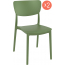 Комплект пластиковых стульев Siesta Contract Monna Set 2 стеклопластик оливковый Фото 2