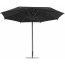 Зонт профессиональный Scolaro Napoli Standard алюминий, акрил антрацит, черный Фото 3