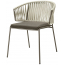 Кресло плетеное Scab Design Lisa Filo Nest сталь, роуп, акрил мокко, глиняный, мокко Фото 5