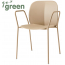 Кресло пластиковое Scab Design Mentha Go Green сталь, технополимер тортора Фото 1