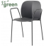 Кресло пластиковое Scab Design Mentha Go Green сталь, технополимер антрацит Фото 2