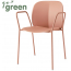 Кресло пластиковое Scab Design Mentha Go Green сталь, технополимер карамель Фото 2