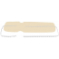 Ремкомплект к лежаку Nardi Ricambio Alfa-Omega синтетическая ткань белый, бежевый Фото 2