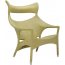 Кресло лаунж плетеное JANUS et Cie Amari алюминий, искусственный ротанг бамбуковый зеленый Фото 5