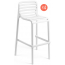 Комплект пластиковых барных стульев Nardi Doga Stool Set 4 стеклопластик белый Фото 3
