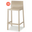Комплект пластиковых полубарных стульев Scab Design Kate Set 4 технополимер тортора Фото 1