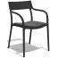 Кресло пластиковое с обивкой Vondom Madison Upholstered полипропилен, ткань черный Фото 1