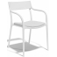 Кресло пластиковое с обивкой Vondom Madison Upholstered полипропилен, ткань белый Фото 2