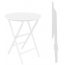 Стол пластиковый складной Siesta Contract Helen Folding Table Ø60 пластик белый Фото 1