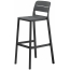 Стул пластиковый барный Nardi Cassia Stool стеклопластик антрацит Фото 1