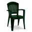 Кресло пластиковое SCAB GIARDINO Super Elegant Monobloc пластик зеленый Фото 2