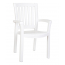 Кресло пластиковое Siesta Garden Malibu пластик белый Фото 1