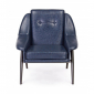 Кресло винтажное Garden Relax Magnum металл/искусственная кожа синий Фото 9
