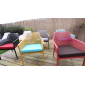 Подушка для кресла Nardi Net Relax Sunbrella серый Sunbrella Фото 8