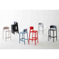 Стул пластиковый барный Gaber Abuela Stool 77 технополимер белый Фото 5
