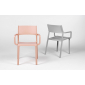 Кресло пластиковое Nardi Trill Armchair стеклопластик розовый Фото 5