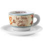 Набор кофейных пар для капучино с местом для кофе Ancap Edex фарфор деколь Espresso Italiano Фото 3