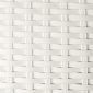 Табурет плетеный барный Grattoni GS 920 алюминий, искусственный ротанг белый Фото 2