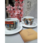 Кофейные пары для капучино Ancap Edex фарфор деколь Mercatini Фото 1