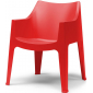 Кресло пластиковое Scab Design Coccolona технополимер красный Фото 1