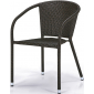 Кресло плетеное Afina Y137C-W53 Brown искусственный ротанг, сталь коричневый Фото 1