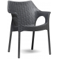 Кресло пластиковое Scab Design Olimpia Trend алюминий, полипропилен антрацит Фото 1