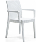 Кресло пластиковое DELTA Siena полипропилен белый Фото 1