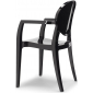Кресло пластиковое Scab Design Igloo поликарбонат черный Фото 1