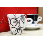 Кофейные пары для эспрессо Ancap Giotto фарфор деколь Italia in Bici Фото 3