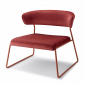Кресло лаунж с обивкой Scab Design Lisa Lounge сталь, вельвет Фото 3