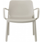 Кресло пластиковое Scab Design Ginevra Lounge стеклопластик тортора Фото 1