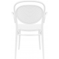 Кресло пластиковое Siesta Contract Marcel XL стеклопластик белый Фото 9