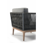 Комплект мебели Grattoni Bali тик, алюминий, акрил тик, темно-серый Фото 2