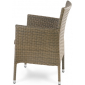 Комплект плетеной мебели JOYGARDEN Sunstone алюминий, искусственный ротанг светло-коричневый Фото 6