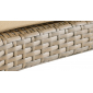 Стул плетеный с подушкой JOYGARDEN Rome алюминий, искусственный ротанг светло-коричневый Фото 9