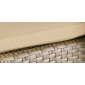 Стул плетеный с подушкой JOYGARDEN Rome алюминий, искусственный ротанг светло-коричневый Фото 10