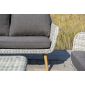 Комплект плетеной мебели 4SIS Прованс алюминий, искусственный ротанг, ткань светло-серый Фото 6