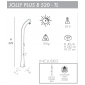 Душ солнечный Arkema Jolly Plus B 520 TL полиэтилен высокой плотности Фото 2
