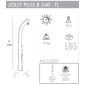 Душ солнечный Arkema Jolly Plus B 540 TL полиэтилен высокой плотности Фото 2